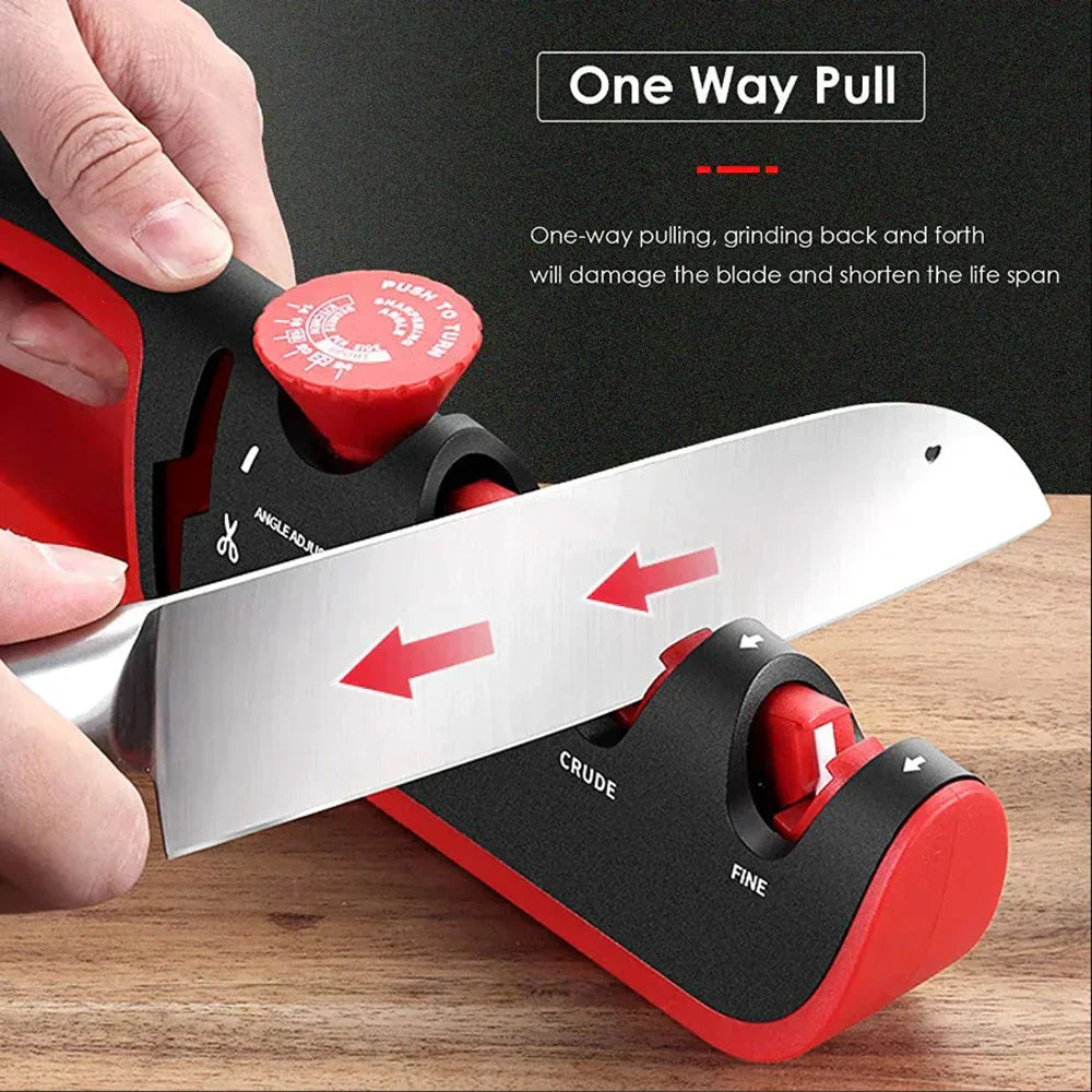 Easy Knife Sharpener Tool for Kitchen Blades