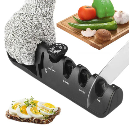 Easy Knife Sharpener Tool for Kitchen Blades