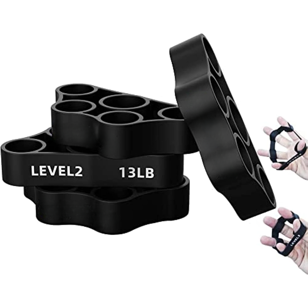 4-Pack Finger Grip Hand Strengthener Set - Pexav