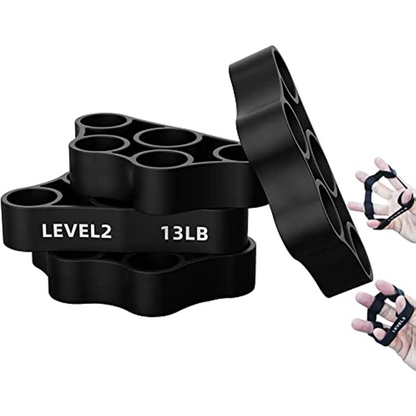 4-Pack Finger Grip Hand Strengthener Set - Pexav