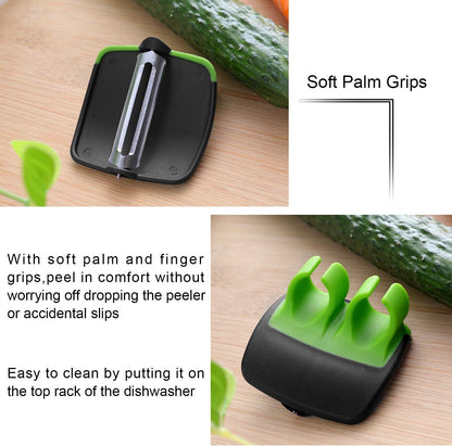 4-Piece Vegetable Peeler Set-Nora Luxe