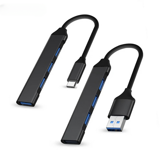 Compact 4-Port USB Charger Adapter - Pexav