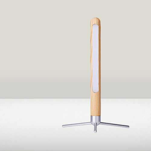 Simple Natural Wood Table Lamp
