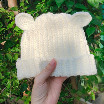 White Wool Hat