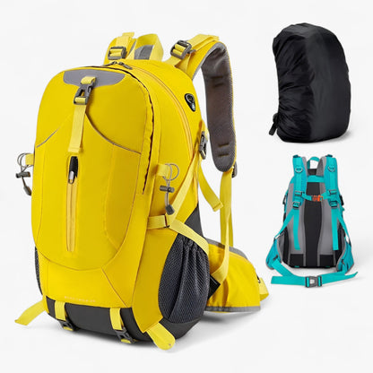 Waterproof Hiking Rucksack with Ventilated Padded Straps
