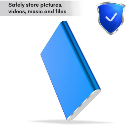 Compact 1TB USB 3.0 External Hard Drive with Fast Data Transfer