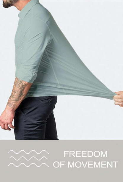 Men's Slim Fit Stretch Dress Shirt