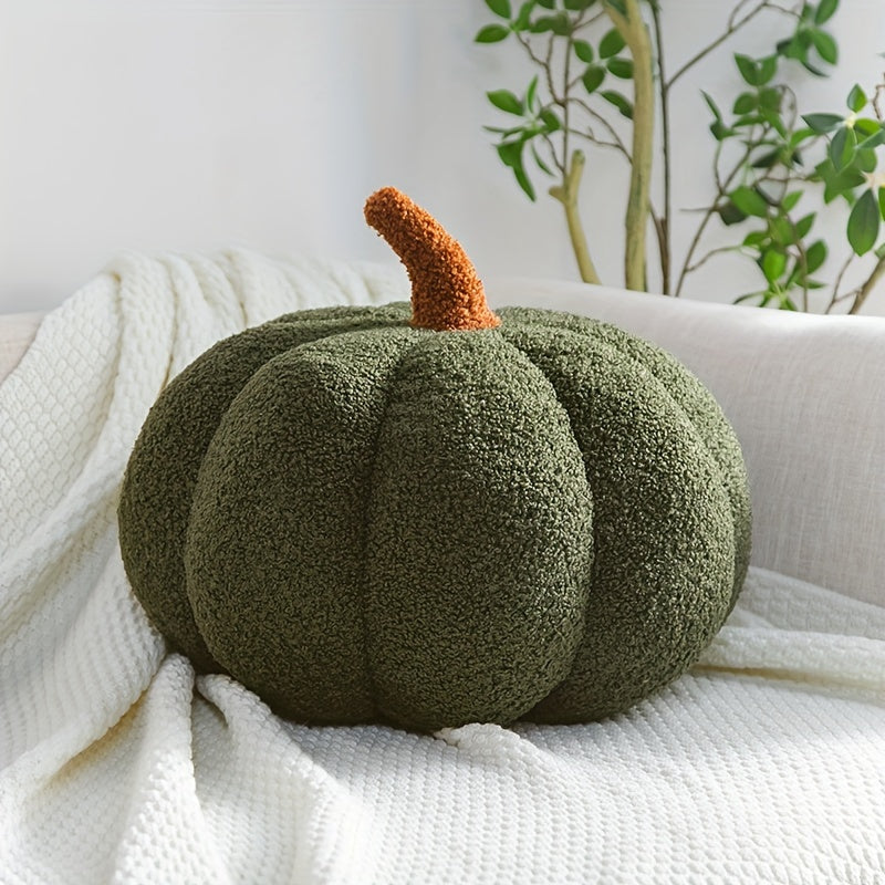 Warm Autumn Pillow - Soft Plush Fall Decor Cushion