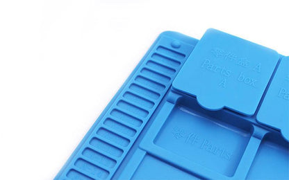 Durable Soldering Work Mat with Storage Compartments