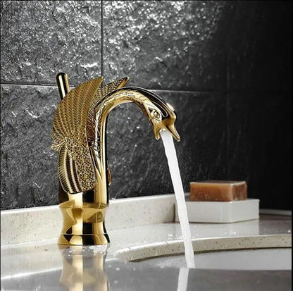 Elegant White Bathroom Faucet - Pexav