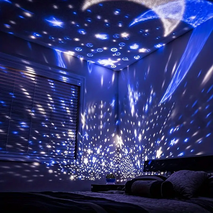 Calming Starry Night Table Lamp for Bedroom Relaxation