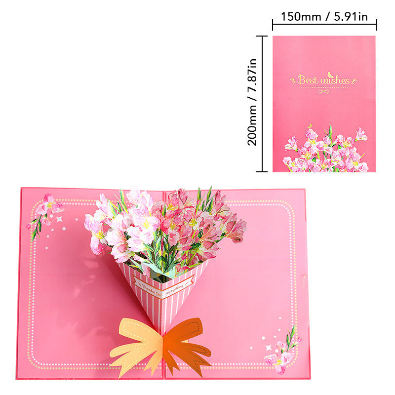 Beautiful Mom Pop Up Greeting Card