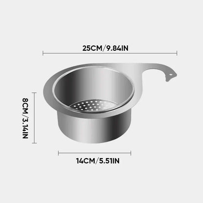 Compact Kitchen Sink Drain Strainer