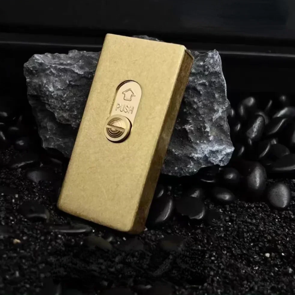 Classic Flip Top Butane Pocket Lighter