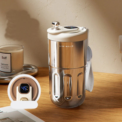 Insulated Reusable Stainless Steel Travel Mug