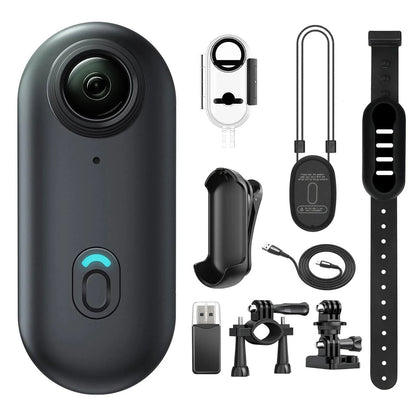 4K Thumb Action Camera, Waterproof Body Camera for Cycling & Pet Walking, 1080P HD Video Recording