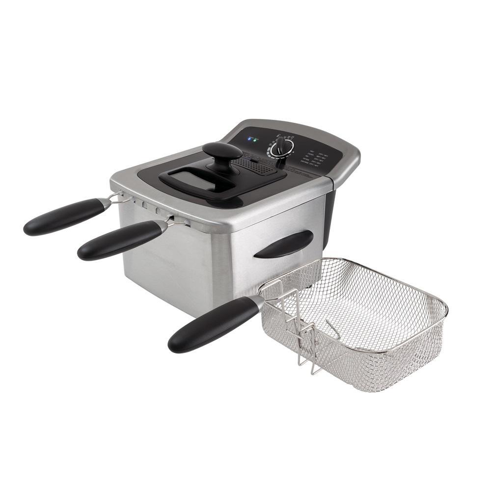 Compact Electric Stainless Deep Fryer