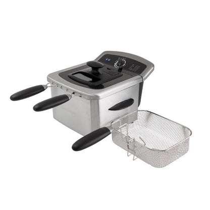 Compact Electric Stainless Deep Fryer
