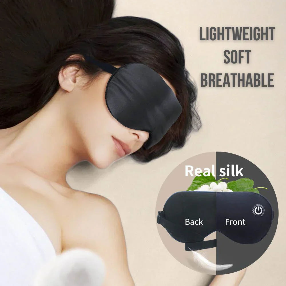 Warm Therapeutic Eye Mask with Adjustable Heat Setting