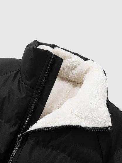 Stylish Zip Up Long Sleeve Casual Jacket
