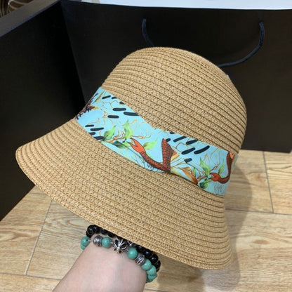 Women's Wide Brim Sun Hat with Bow