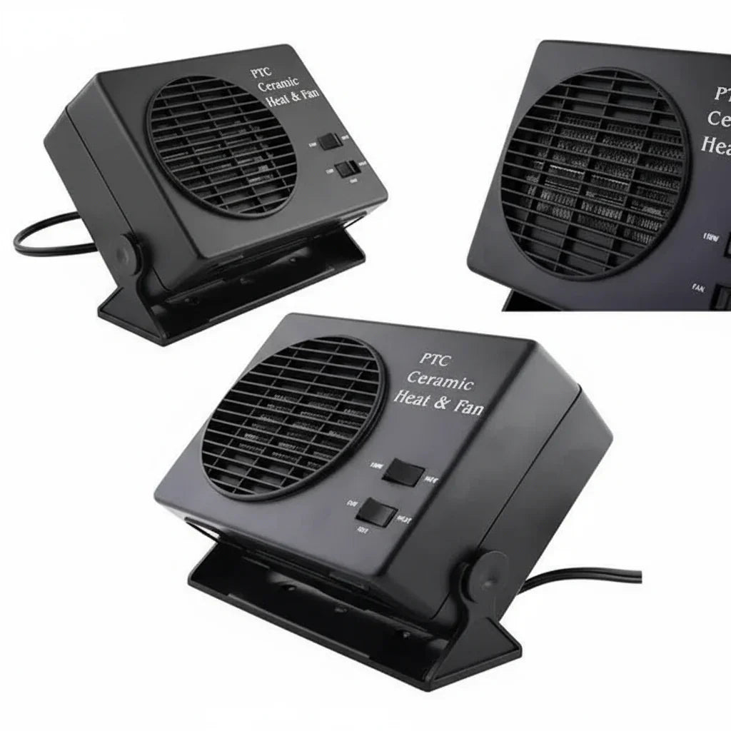 Compact Auto Heating Fan