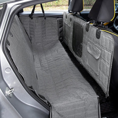 Durable Pet Car Seat Protector with Breathable Mesh