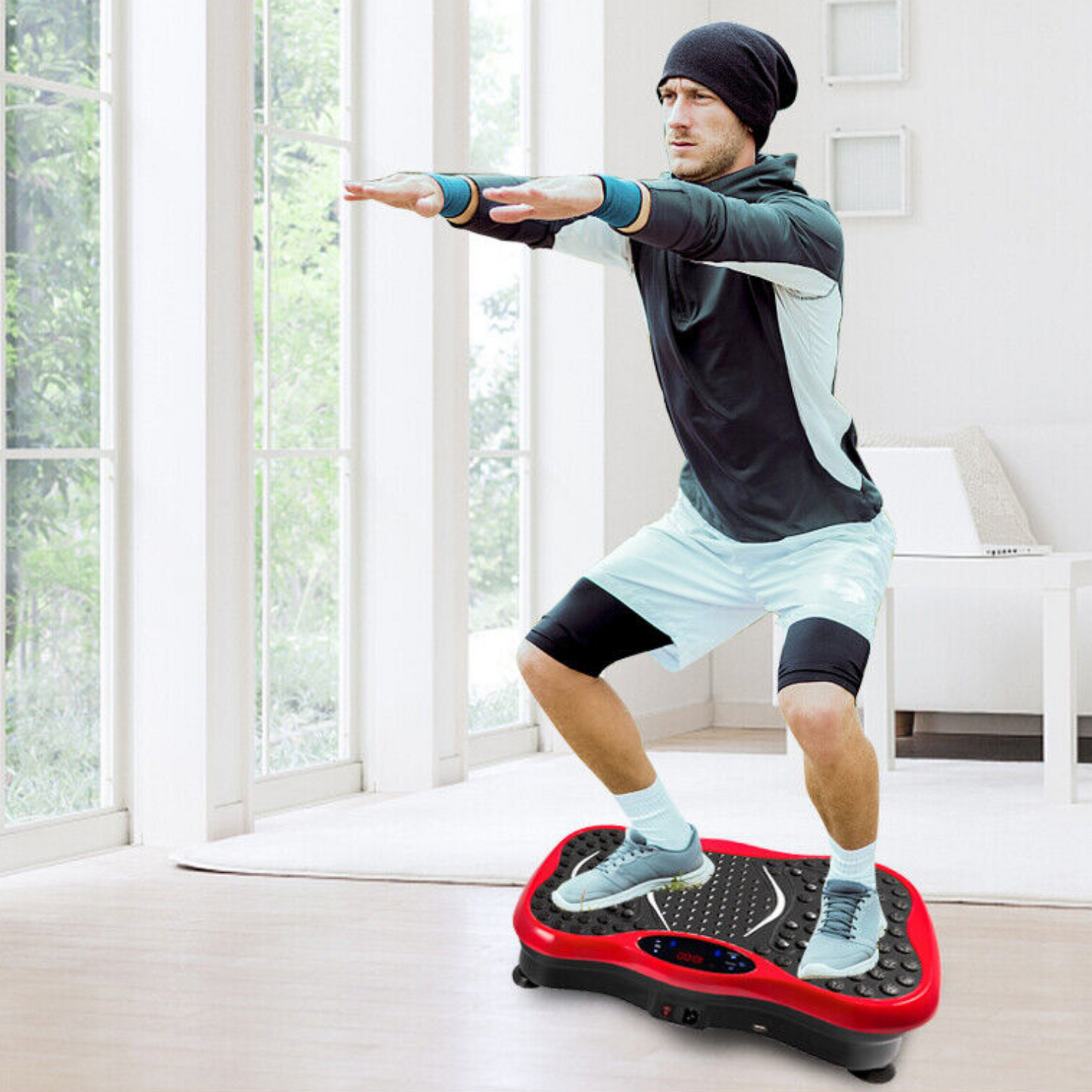Advanced Full Body Vibration Fitness Platform Machine