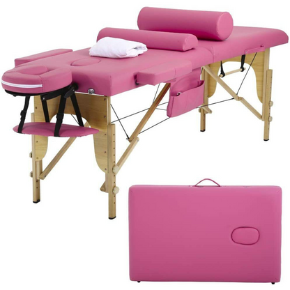 Commercial Grade Massage Table - Portable Foldable Spa Bed
