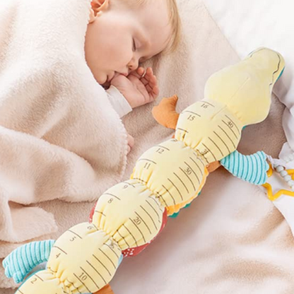 Colorful Baby Plush Toy Caterpillar Rattle