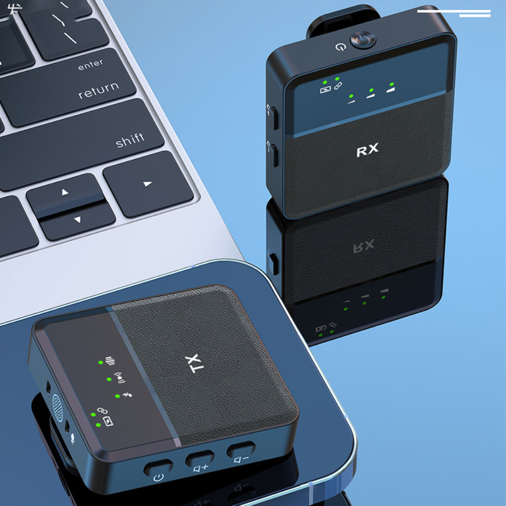 Compact Clip On Bluetooth Microphone