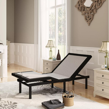 Comfortable Electric Adjustable Bed Frame with Remote Control