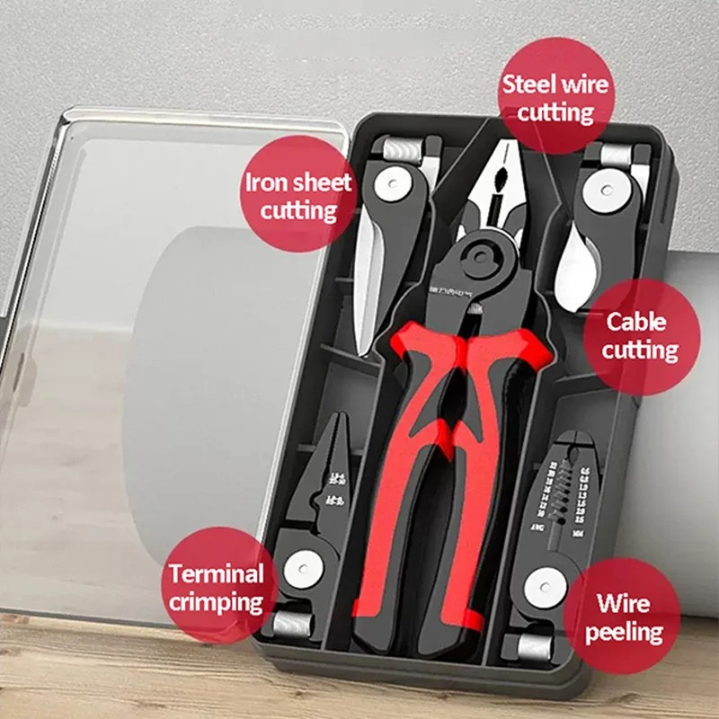 Versatile 5-Piece Multi Tool Pliers Set