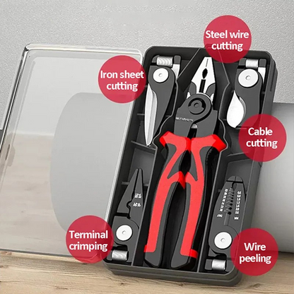 Versatile 5-Piece Multi Tool Pliers Set