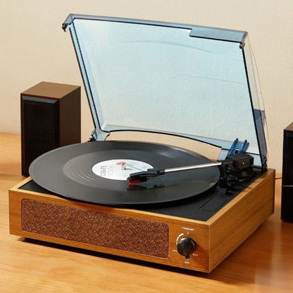 Wireless Vinyl Record Player with Built-in Speakers - Pexav