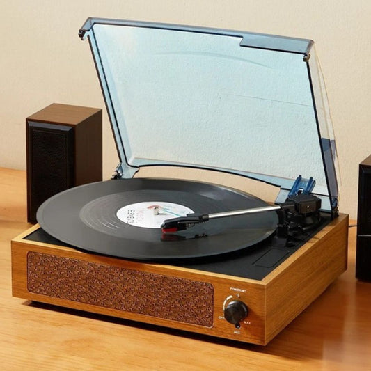 Wireless Vinyl Record Player with Built-in Speakers - Pexav