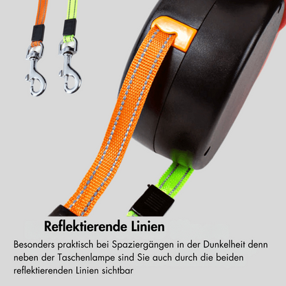 Adjustable Hands Free Dog Leash with LED Light