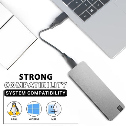 Compact High Speed USB 3.2 External SSD Drive