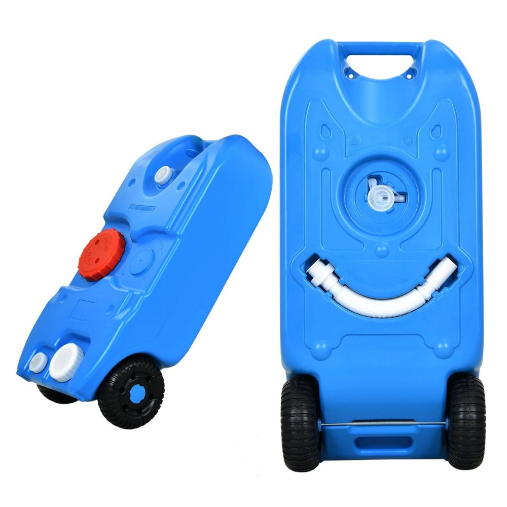 Collapsible Camping Water Storage Tank with Wheels