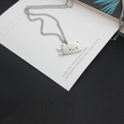 Adorable Cat Lover Tiny Pendant Necklace
