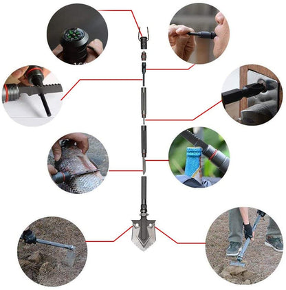 Tough Heavy Duty Camping Shovel