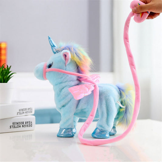 Colorful Fun Unicorn Stuffed Animal Toy - Pexav