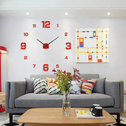 Quiet Classic Wall Clock Analog Home Decoration