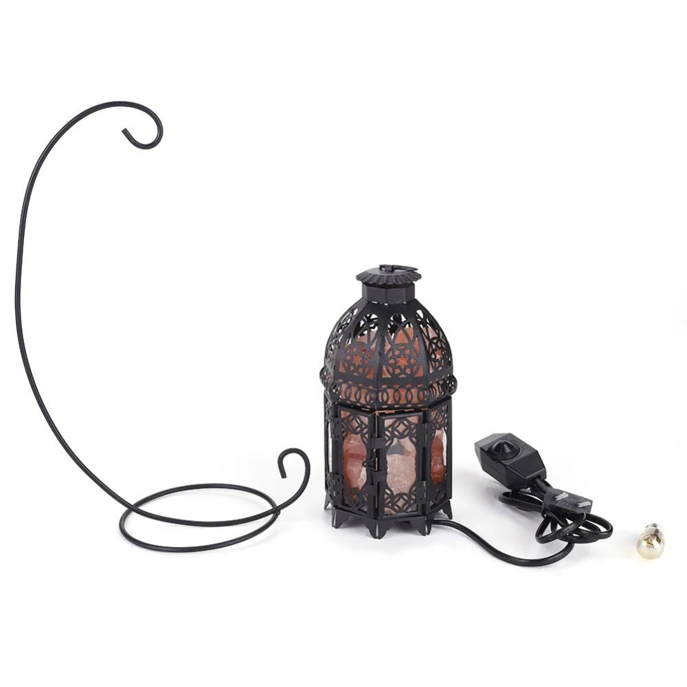 Rustic Metal Himalayan Desk Lamp
