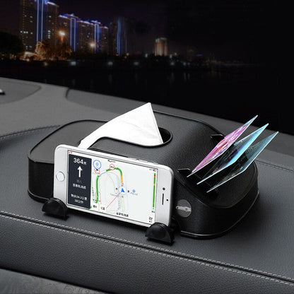 Car Phone Mount Tissue Holder Tray - Pexav