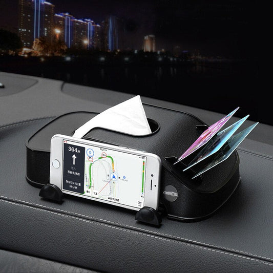 Car Phone Mount Tissue Holder Tray - Pexav