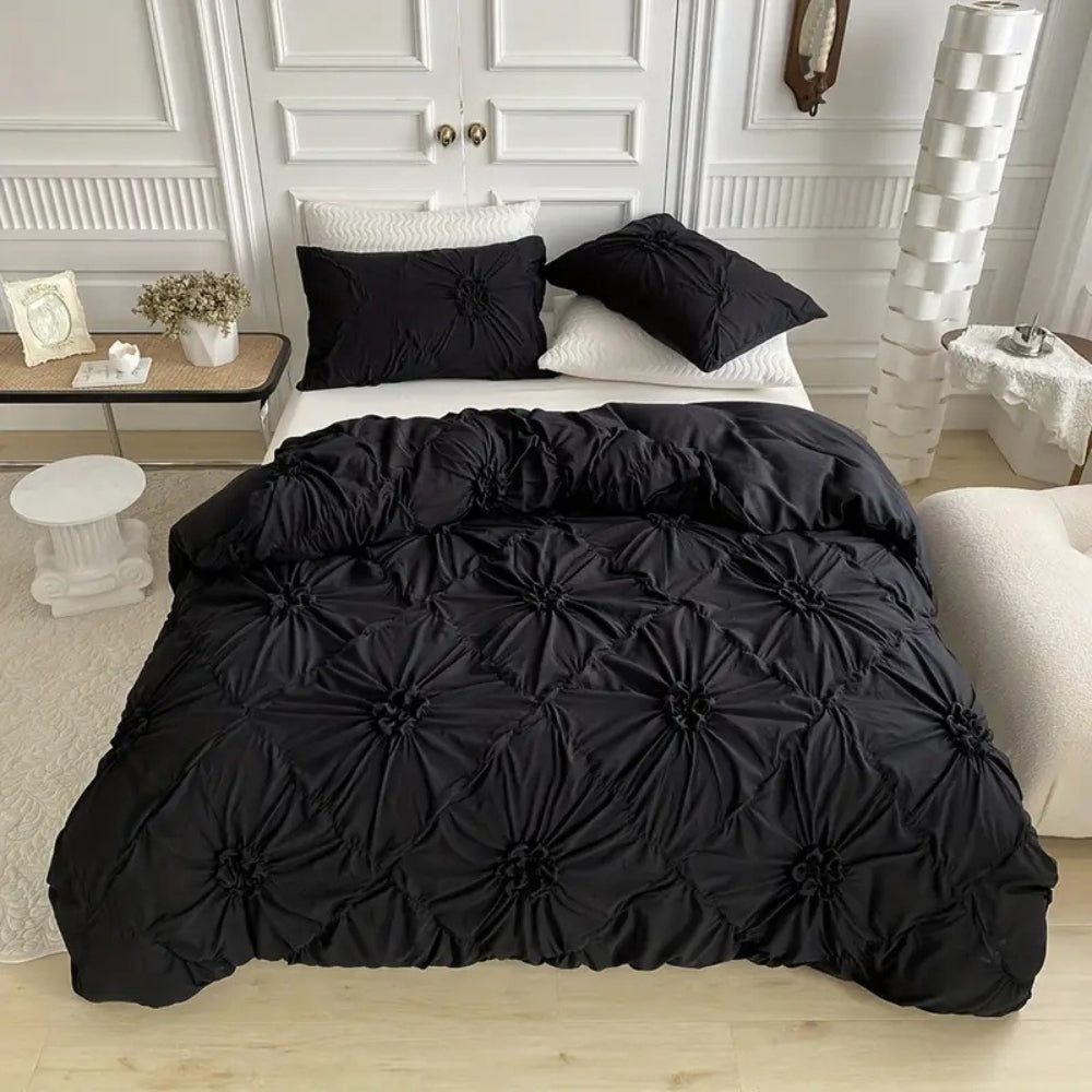 Beautiful Floral Bedding Set with Pillow Covers