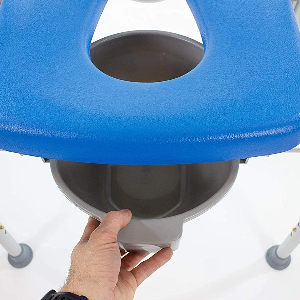 Comfortable Elevated Toilet Seat Riser with Support Arms