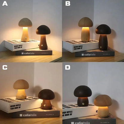 Glowing Mushroom Table Night Lamp