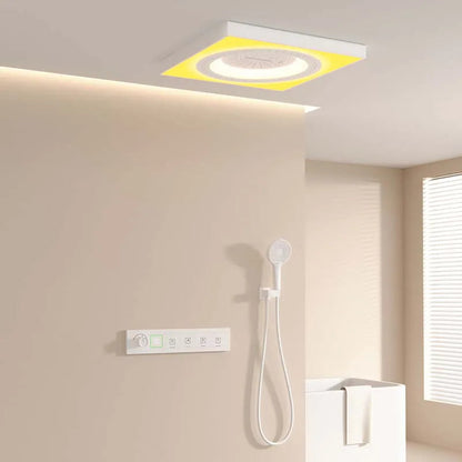 Luxury LED Ceiling Mount Shower Light Set
